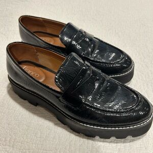 🌟BOGO🌟 Buy 1, Get 1 1/2 off!! Franco Sarto Patent Lug Sole Loafers